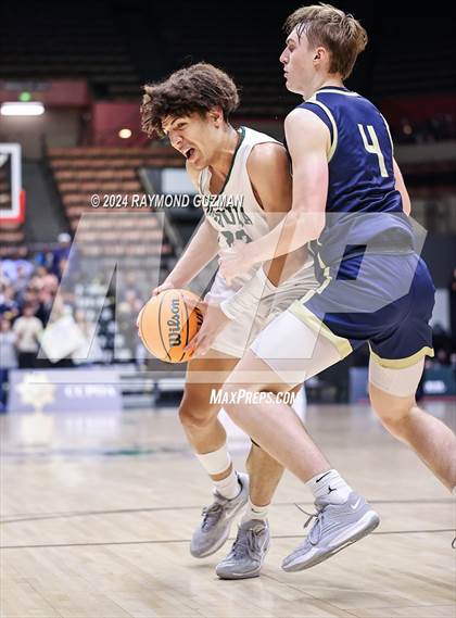Thumbnail 2 in CIFCS (D-2 Section Championship) Dinuba vs. Mission College Prep photogallery.