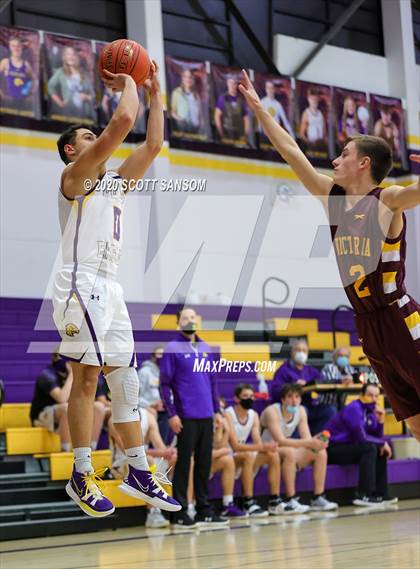 Thumbnail 2 in Victoria vs. Trego (Trego Purple and Gold Tournament) photogallery.