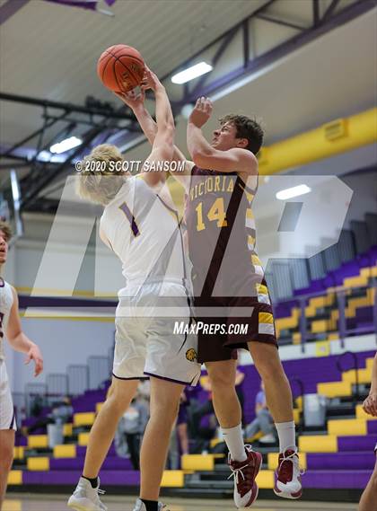 Thumbnail 3 in Victoria vs. Trego (Trego Purple and Gold Tournament) photogallery.