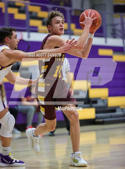 Thumbnail 3 in Victoria vs. Trego (Trego Purple and Gold Tournament) photogallery.