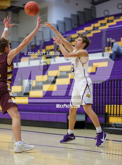Thumbnail 1 in Victoria vs. Trego (Trego Purple and Gold Tournament) photogallery.