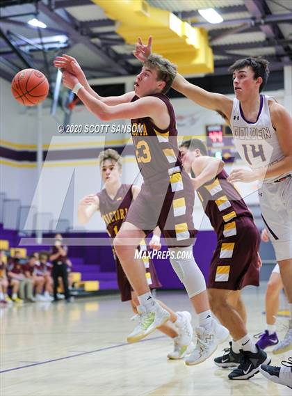 Thumbnail 2 in Victoria vs. Trego (Trego Purple and Gold Tournament) photogallery.