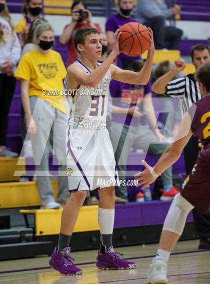 Thumbnail 1 in Victoria vs. Trego (Trego Purple and Gold Tournament) photogallery.