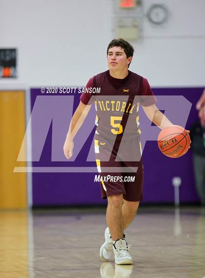 Thumbnail 1 in Victoria vs. Trego (Trego Purple and Gold Tournament) photogallery.