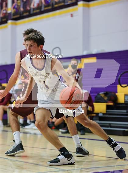 Thumbnail 2 in Victoria vs. Trego (Trego Purple and Gold Tournament) photogallery.