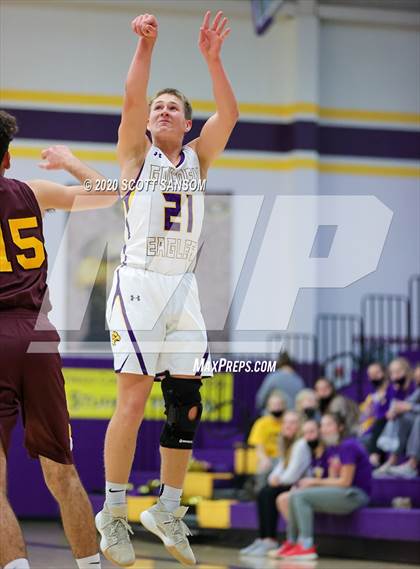 Thumbnail 1 in Victoria vs. Trego (Trego Purple and Gold Tournament) photogallery.