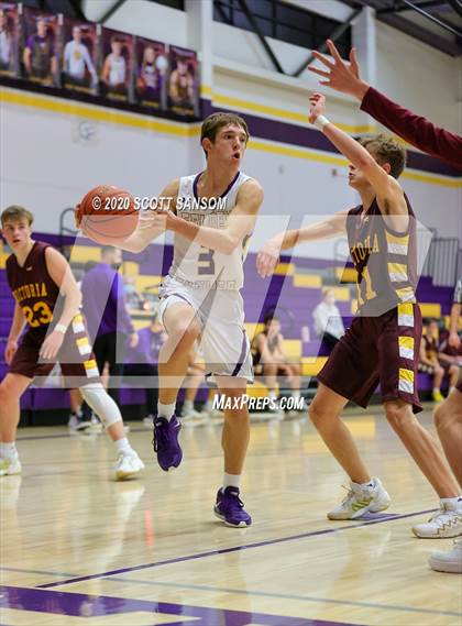 Thumbnail 1 in Victoria vs. Trego (Trego Purple and Gold Tournament) photogallery.