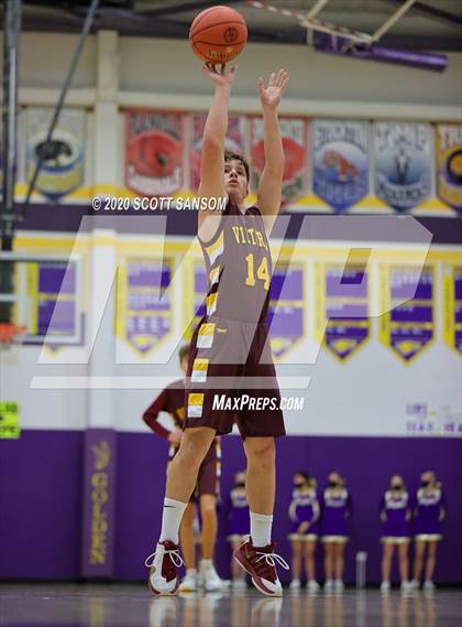 Thumbnail 1 in Victoria vs. Trego (Trego Purple and Gold Tournament) photogallery.