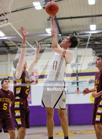 Thumbnail 3 in Victoria vs. Trego (Trego Purple and Gold Tournament) photogallery.
