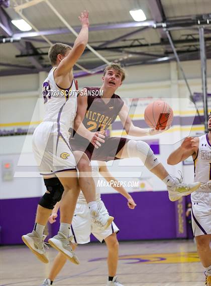 Thumbnail 2 in Victoria vs. Trego (Trego Purple and Gold Tournament) photogallery.
