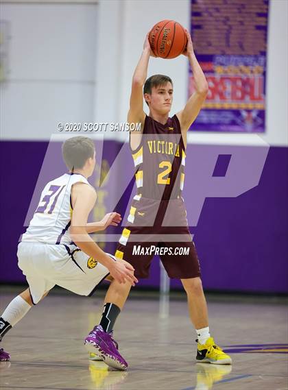 Thumbnail 2 in Victoria vs. Trego (Trego Purple and Gold Tournament) photogallery.