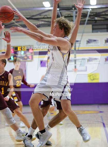 Thumbnail 3 in Victoria vs. Trego (Trego Purple and Gold Tournament) photogallery.