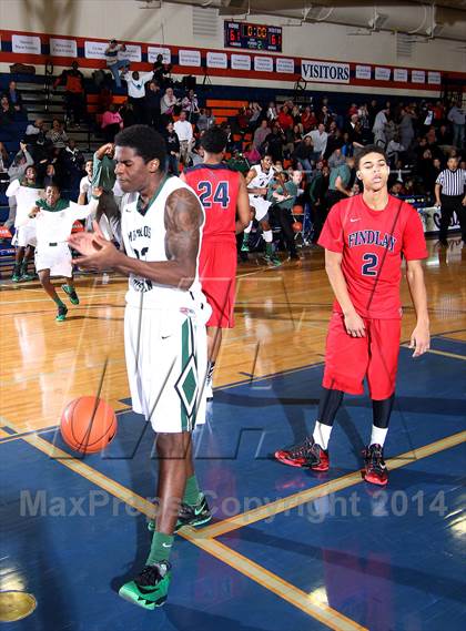 Thumbnail 1 in Findlay Prep vs. Montrose Christian (Tarkanian Classic) photogallery.