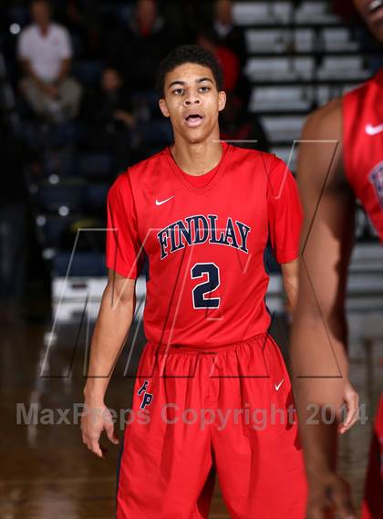 Thumbnail 1 in Findlay Prep vs. Montrose Christian (Tarkanian Classic) photogallery.