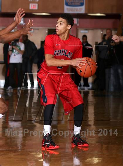 Thumbnail 3 in Findlay Prep vs. Montrose Christian (Tarkanian Classic) photogallery.