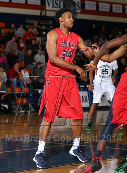 Thumbnail 1 in Findlay Prep vs. Montrose Christian (Tarkanian Classic) photogallery.