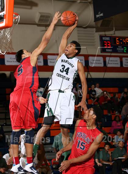 Thumbnail 3 in Findlay Prep vs. Montrose Christian (Tarkanian Classic) photogallery.