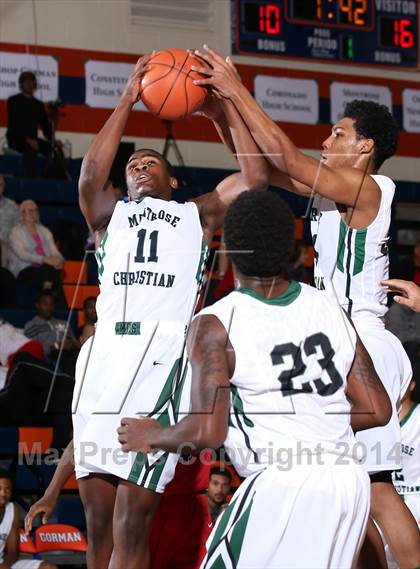 Thumbnail 1 in Findlay Prep vs. Montrose Christian (Tarkanian Classic) photogallery.