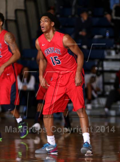 Thumbnail 2 in Findlay Prep vs. Montrose Christian (Tarkanian Classic) photogallery.