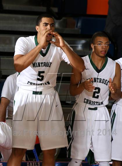 Thumbnail 2 in Findlay Prep vs. Montrose Christian (Tarkanian Classic) photogallery.