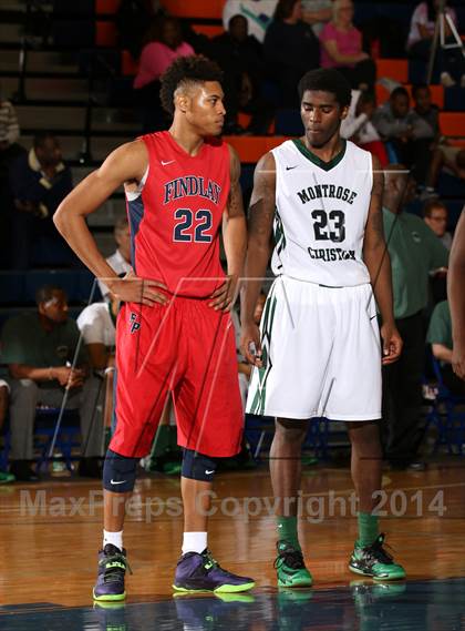 Thumbnail 2 in Findlay Prep vs. Montrose Christian (Tarkanian Classic) photogallery.