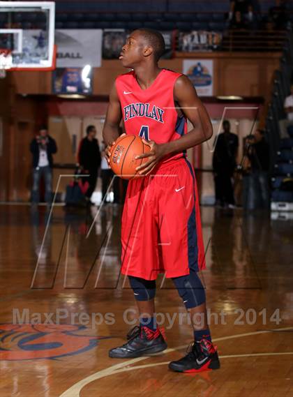 Thumbnail 2 in Findlay Prep vs. Montrose Christian (Tarkanian Classic) photogallery.