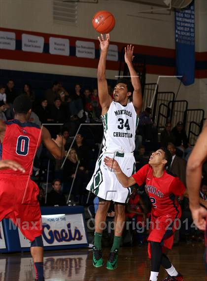 Thumbnail 1 in Findlay Prep vs. Montrose Christian (Tarkanian Classic) photogallery.