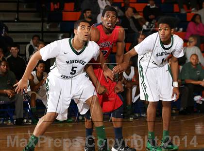 Thumbnail 2 in Findlay Prep vs. Montrose Christian (Tarkanian Classic) photogallery.