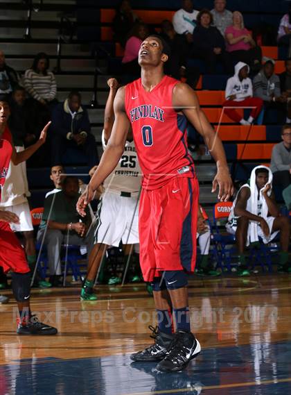 Thumbnail 2 in Findlay Prep vs. Montrose Christian (Tarkanian Classic) photogallery.