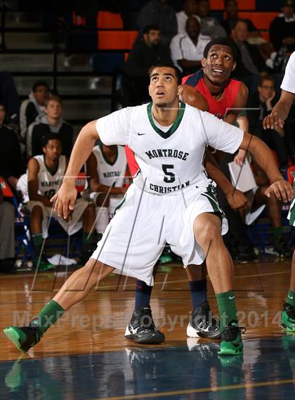 Thumbnail 1 in Findlay Prep vs. Montrose Christian (Tarkanian Classic) photogallery.