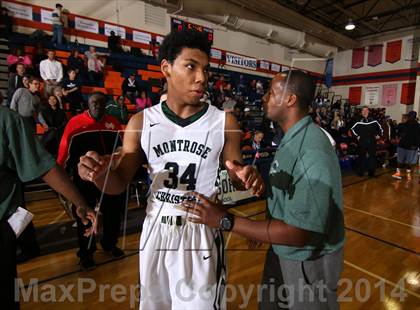 Thumbnail 1 in Findlay Prep vs. Montrose Christian (Tarkanian Classic) photogallery.
