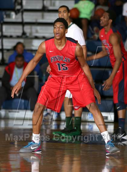 Thumbnail 1 in Findlay Prep vs. Montrose Christian (Tarkanian Classic) photogallery.