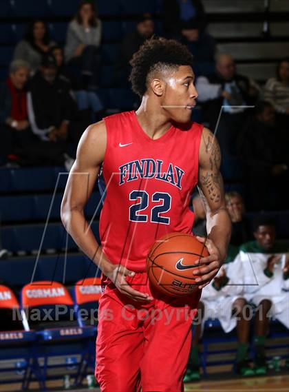 Thumbnail 1 in Findlay Prep vs. Montrose Christian (Tarkanian Classic) photogallery.
