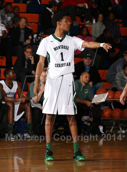 Thumbnail 2 in Findlay Prep vs. Montrose Christian (Tarkanian Classic) photogallery.