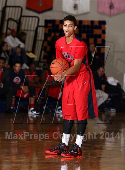 Thumbnail 3 in Findlay Prep vs. Montrose Christian (Tarkanian Classic) photogallery.