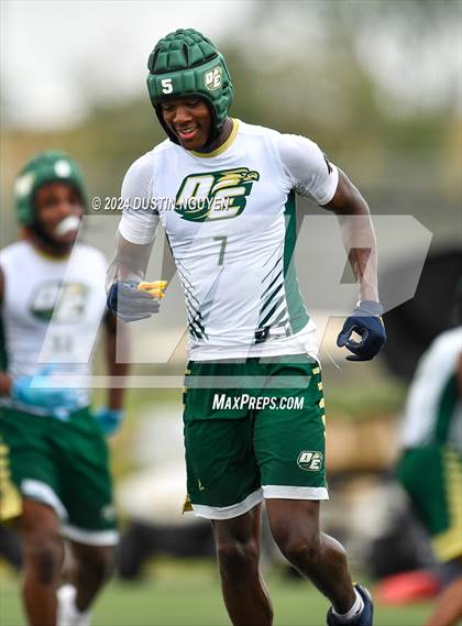 Thumbnail 1 in DeSoto vs. Anderson (Texas State 7 on 7 Tournament Final) photogallery.