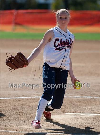 Thumbnail 1 in Christian vs Mater Dei (CIF SDS D4 Playoffs) photogallery.