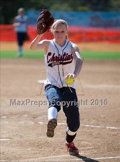 Thumbnail 2 in Christian vs Mater Dei (CIF SDS D4 Playoffs) photogallery.