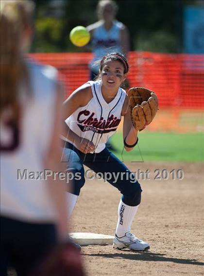 Thumbnail 2 in Christian vs Mater Dei (CIF SDS D4 Playoffs) photogallery.