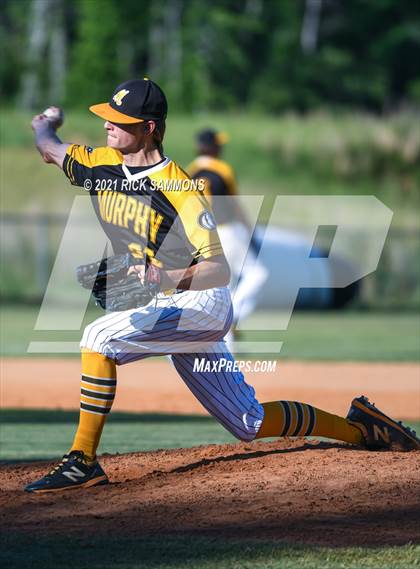 Thumbnail 1 in Murphy @ Uwharrie Charter Academy (NCHSAA 1A 2nd Round) photogallery.