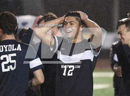 Thumbnail 1 in Loyola @ San Clemente (CIF SoCal D1 Regional Final) photogallery.