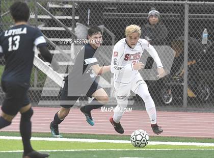 Thumbnail 3 in Loyola @ San Clemente (CIF SoCal D1 Regional Final) photogallery.