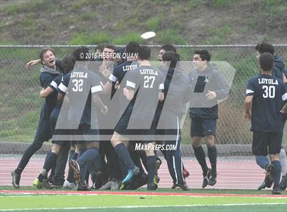 Thumbnail 3 in Loyola @ San Clemente (CIF SoCal D1 Regional Final) photogallery.