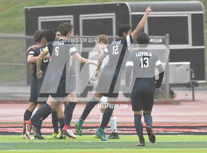 Thumbnail 2 in Loyola @ San Clemente (CIF SoCal D1 Regional Final) photogallery.