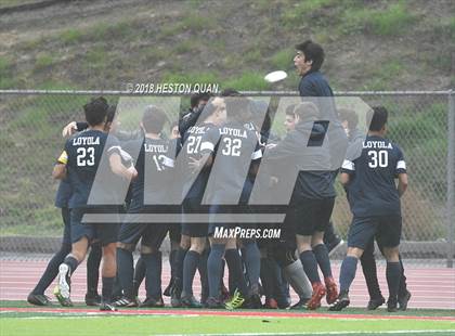 Thumbnail 2 in Loyola @ San Clemente (CIF SoCal D1 Regional Final) photogallery.