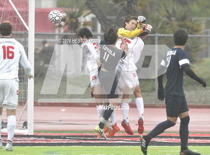 Thumbnail 2 in Loyola @ San Clemente (CIF SoCal D1 Regional Final) photogallery.