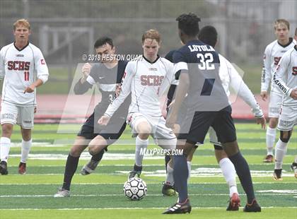 Thumbnail 3 in Loyola @ San Clemente (CIF SoCal D1 Regional Final) photogallery.