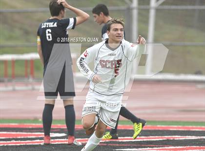 Thumbnail 1 in Loyola @ San Clemente (CIF SoCal D1 Regional Final) photogallery.