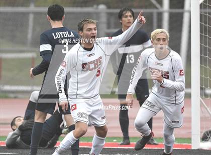 Thumbnail 2 in Loyola @ San Clemente (CIF SoCal D1 Regional Final) photogallery.