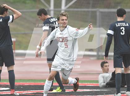 Thumbnail 3 in Loyola @ San Clemente (CIF SoCal D1 Regional Final) photogallery.